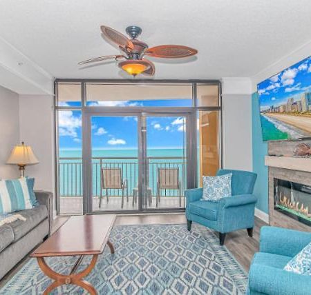 Stunning Double Balcony- Oceanfront 2 Bedroom, 2 Bath- Anderson Ocean Club 905 マートルビーチ エクステリア 写真