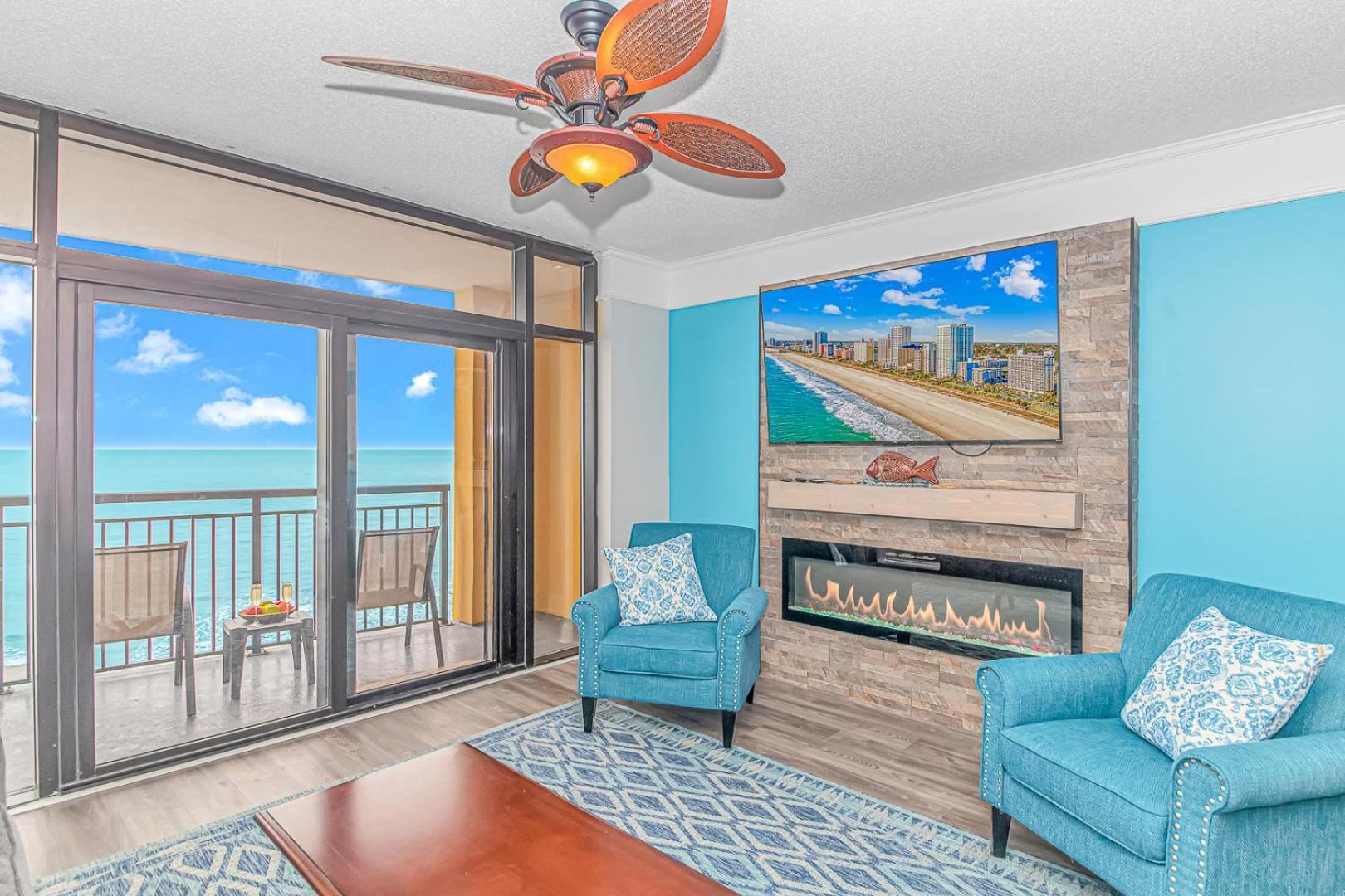 Stunning Double Balcony- Oceanfront 2 Bedroom, 2 Bath- Anderson Ocean Club 905 マートルビーチ エクステリア 写真