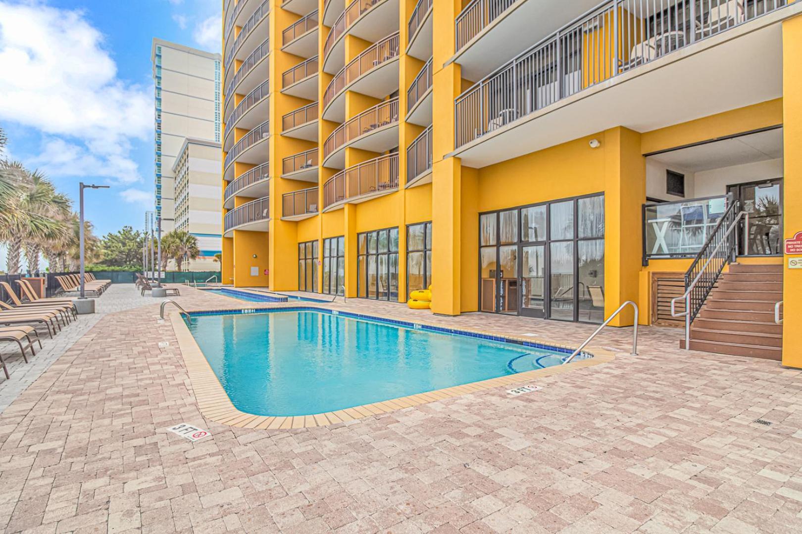 Stunning Double Balcony- Oceanfront 2 Bedroom, 2 Bath- Anderson Ocean Club 905 マートルビーチ エクステリア 写真