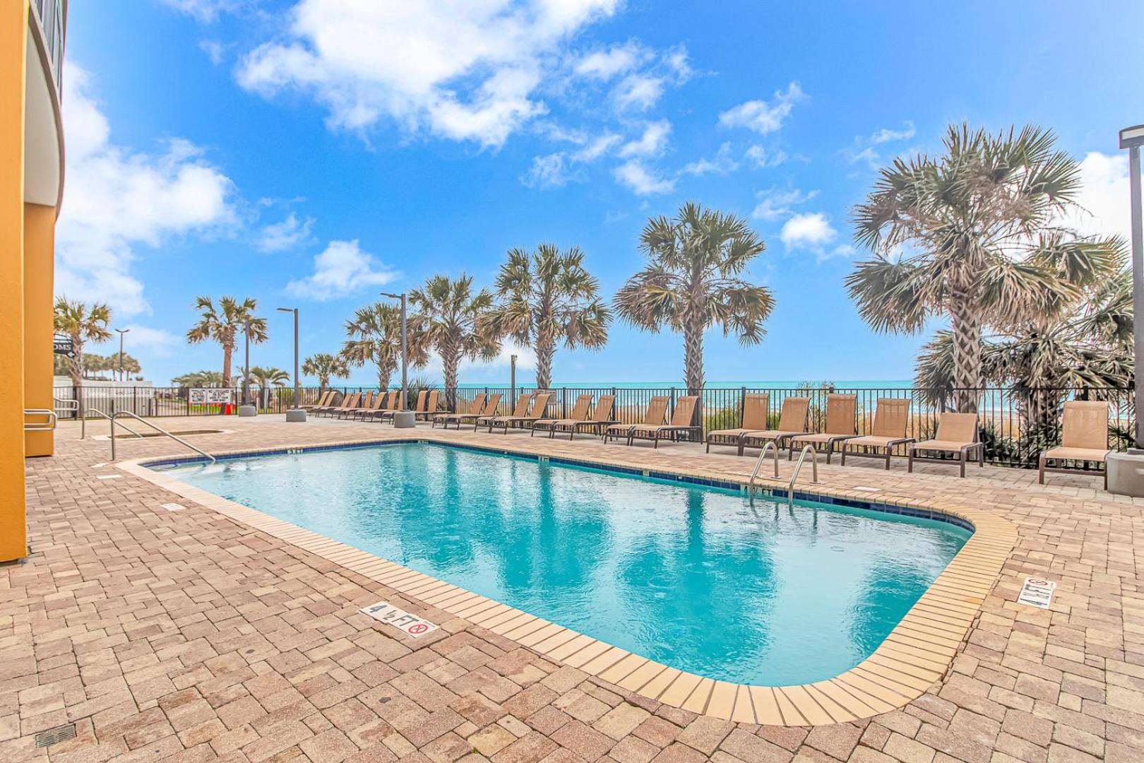 Stunning Double Balcony- Oceanfront 2 Bedroom, 2 Bath- Anderson Ocean Club 905 マートルビーチ エクステリア 写真